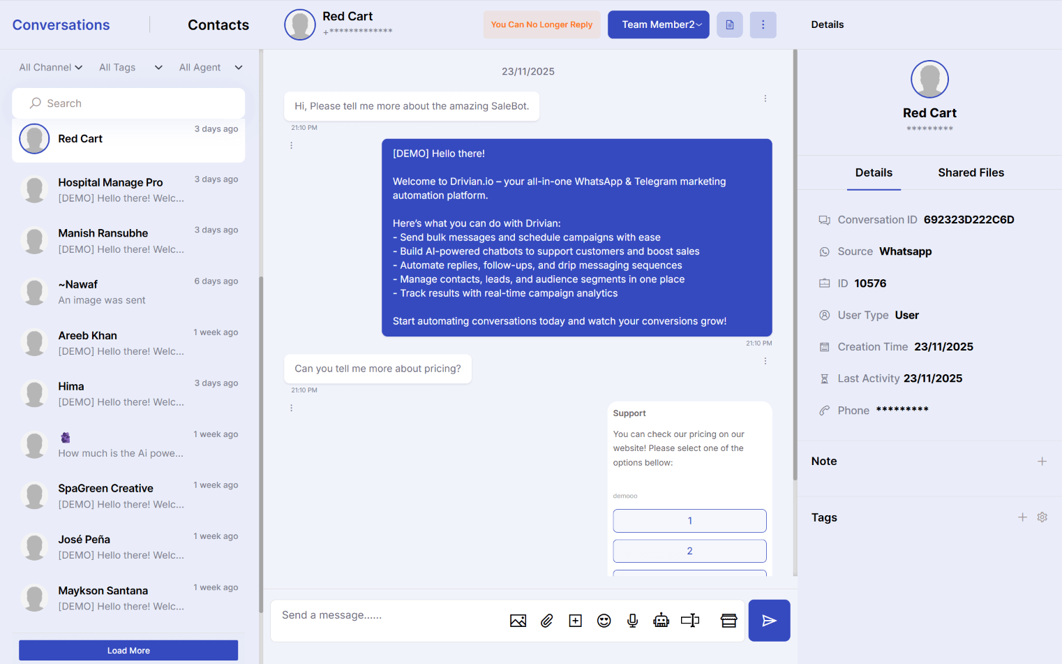 Smart Unified Inbox Feature